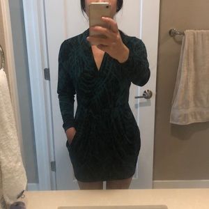 BCBGeneration Long Sleeve cocktail dress